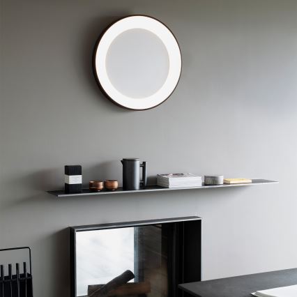 Ideal Lux - Plafoniera LED da soffitto PLANET, 29W, 230V, CRI 90, Ø 60 cm, nero