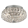 Ideal Lux - Plafoniera LED di cristallo KING 3xG9/3W/230V diametro 25,5 cm cromo lucido