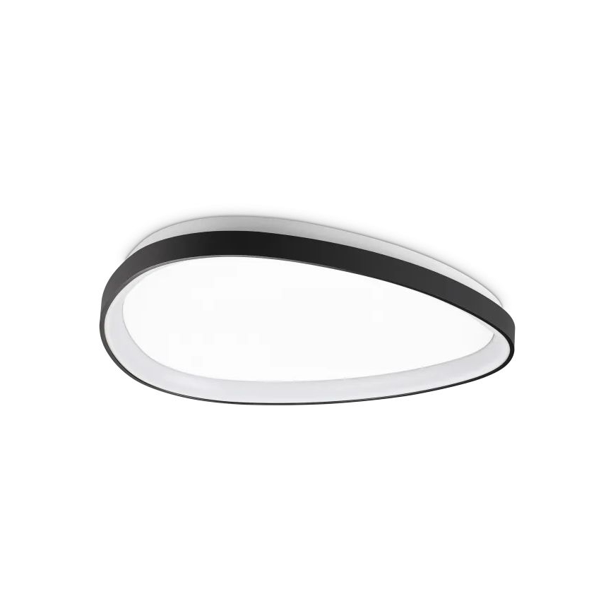 Ideal Lux - Plafoniera LED dimmerabile GEMINI LED/28W/230V diametro 61 cm CRI 90 nero