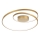 Ideal Lux - Plafoniera LED dimmerabile OZ LED/48W/230V diametro 60 cm CRI 90 oro
