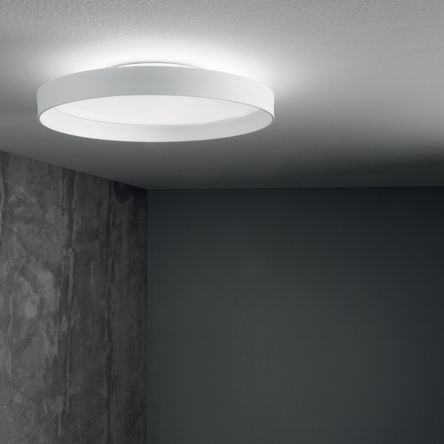 Ideal Lux - Plafoniera LED FLY LED/53W/230V 2700K diametro 60 cm CRI 90 IP40 bianco