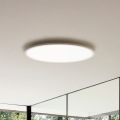 Ideal Lux - Plafoniera LED FLY LED/68W/230V 3000K diametro 90 cm CRI 90 IP40 bianco