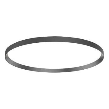 Ideal Lux - Plafoniera LED FLY LED/68W/230V 3000K diametro 90 cm CRI 90 IP40 nero