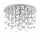 Ideal Lux - Plafoniera LED NEVE 8xG9/3W/230V diametro 40,5 cm cromo lucido
