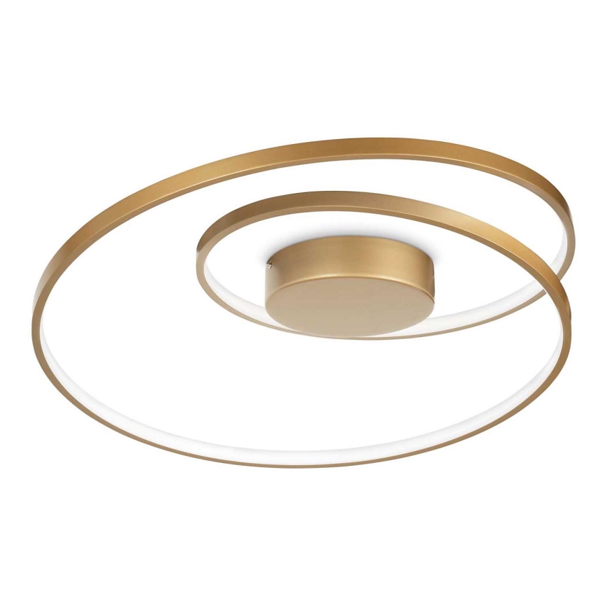 Ideal Lux - Plafoniera LED OZ LED/47W/230V diametro 60 cm CRI 90 oro