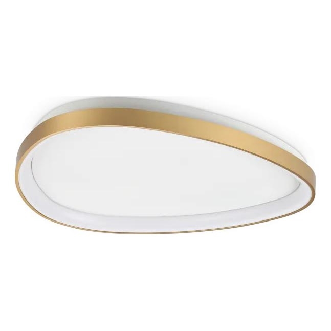 Ideal Lux - Plafonnier à intensité variable GEMINI LED/28W/230V d. 61 cm CRI 90 doré