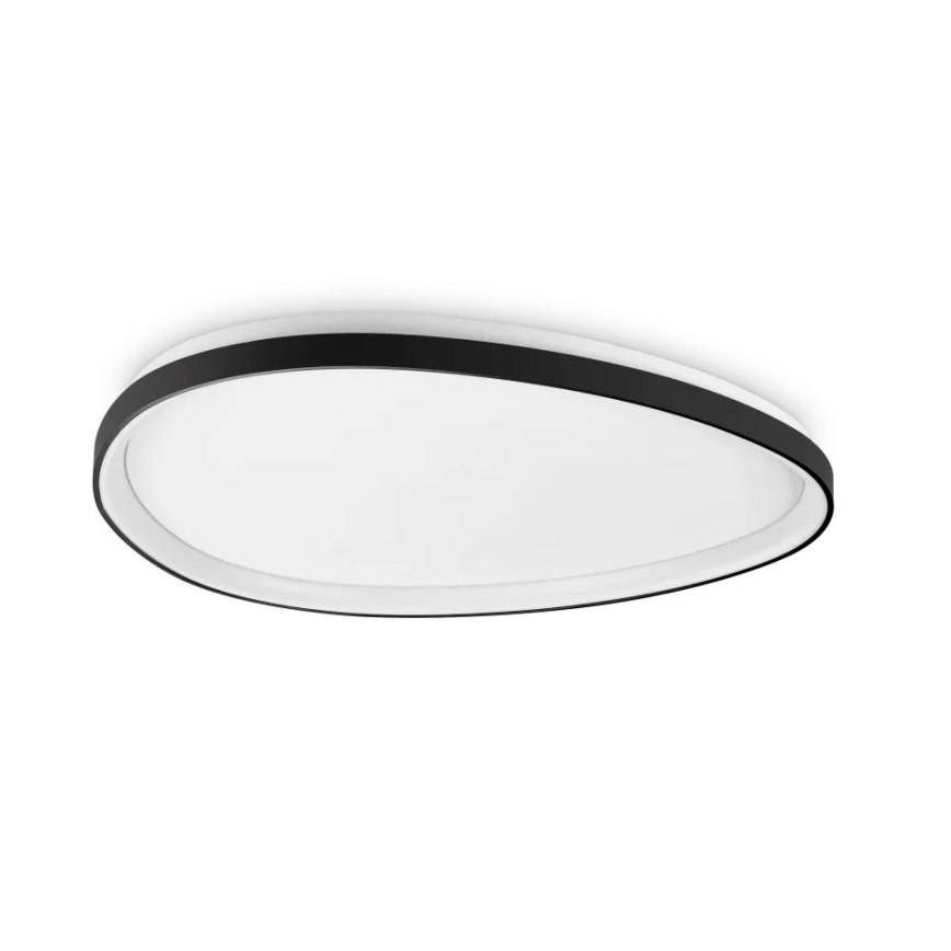 Ideal Lux - Plafonnier à intensité variable GEMINI LED/42W/230V d. 81 cm CRI 90 noir