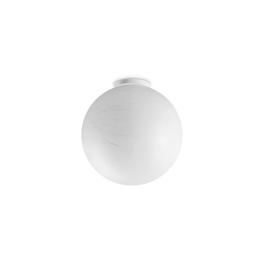 Ideal Lux - Plafonnier CARTA 1xE27/25W/230V d. 30 cm blanc
