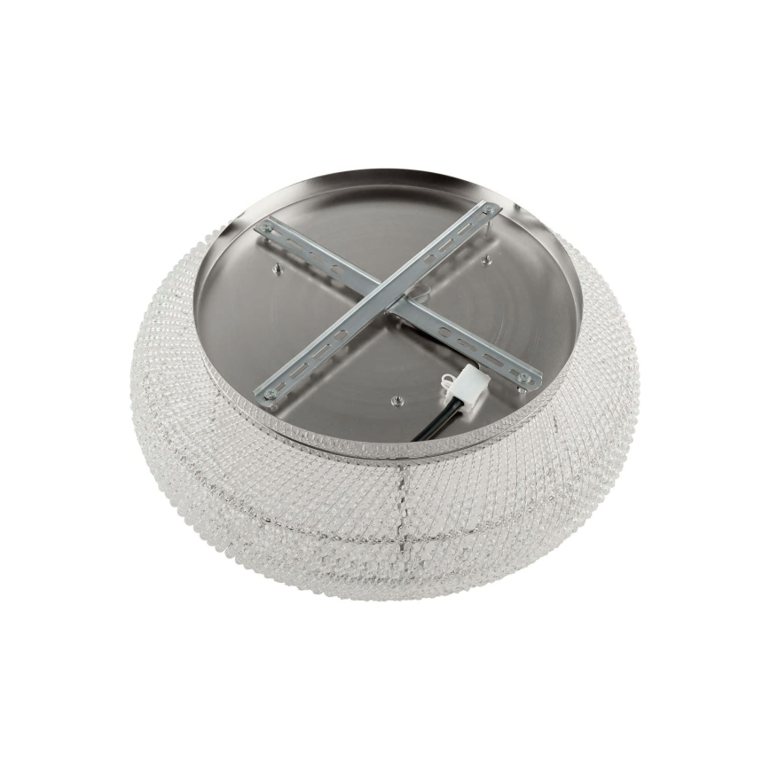 Ideal Lux - Plafonnier en cristal PASHA 10xE14/40W/230V d. 55 chrome brillant