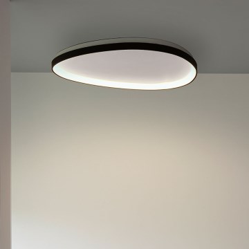 Ideal Lux - Plafonnier GEMINI LED/42W/230V d. 81 cm CRI 90 noir