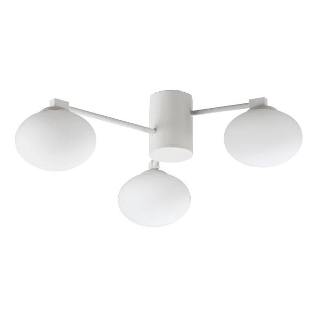 Ideal Lux - Plafonnier LED HERMES 3xG9/3W/230V d. 60 cm blanc