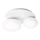 Ideal Lux - Plafonnier LED NINFEA 2xGX53/9W/230V blanc