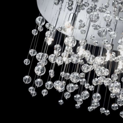 Ideal Lux - Plafonnier NEVE 8xG9/3W/230V d. 40,5 cm chrome brillant