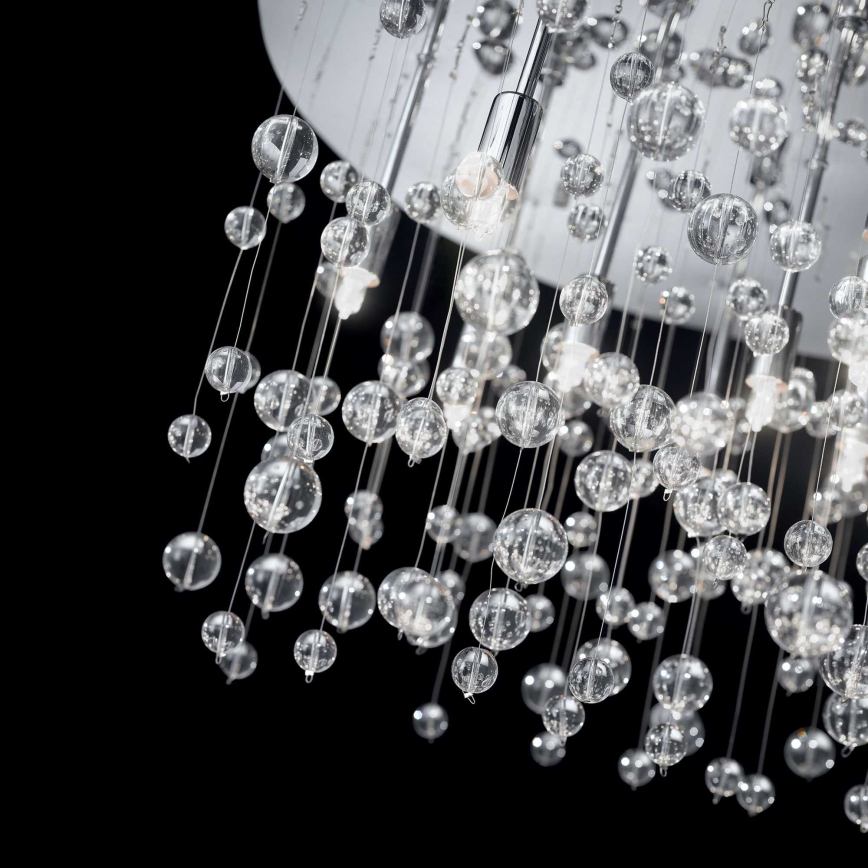 Ideal Lux - Plafonnier NEVE 8xG9/3W/230V d. 40,5 cm chrome brillant