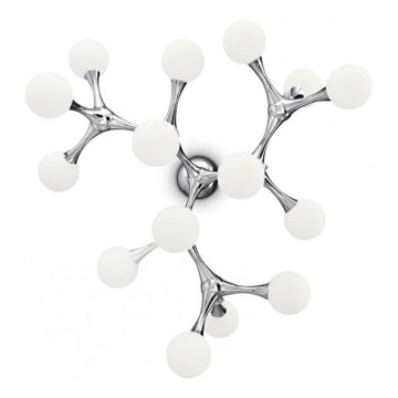 Ideal Lux - Plafonnier NODINO 15xG9/15W/230V blanc