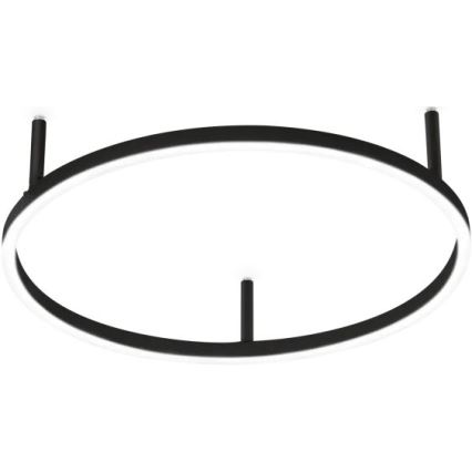 Ideal Lux - Plafonnier ORACLE SLIM LED/29W/230V 4000K d. 50 cm noir