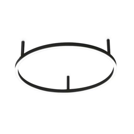 Ideal Lux - Plafonnier ORACLE SLIM LED/32W/230V 3000K d. 50 cm noir