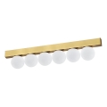 Ideal Lux - Plafonnier PING PONG 6xLED/3W/230V CRI 90 laiton