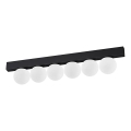 Ideal Lux - Plafonnier PING PONG 6xLED/3W/230V CRI 90 noir