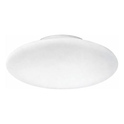 Ideal Lux - Plafonnier SMARTIES 1xE27/42W/230V Ø 33 cm blanc