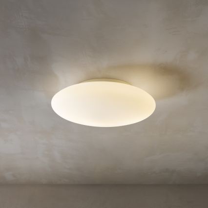 Ideal Lux - Plafonnier SMARTIES 1xE27/42W/230V Ø 33 cm blanc