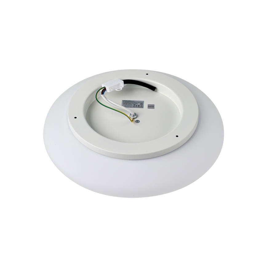 Ideal Lux - Plafonnier SMARTIES 1xE27/42W/230V Ø 33 cm blanc