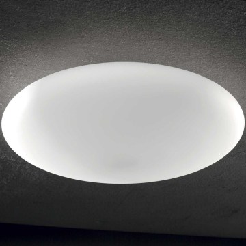 Ideal Lux - Plafonnier SMARTIES 3xE27/42W/230V Ø 60 cm blanc