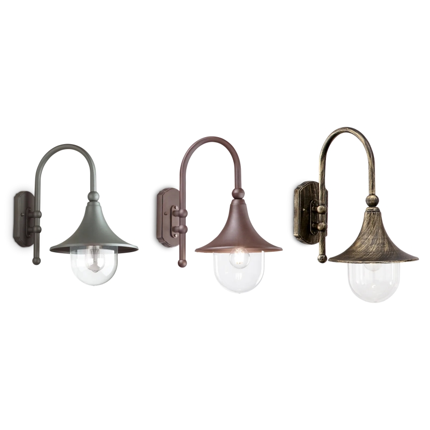 Ideal Lux -  Ricambio paralume per lampada CIMA E27 Ø 15 cm trasparente