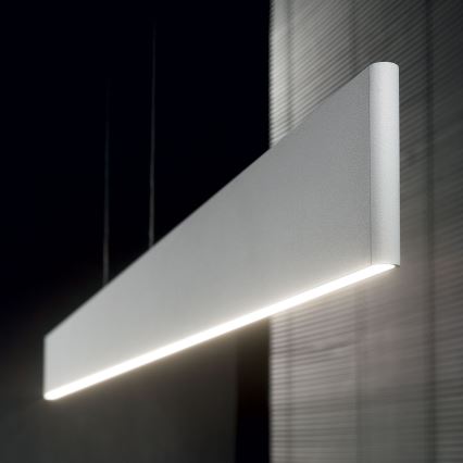 Ideal Lux - Sospensione LED su cavo DESK LED/36W/230V 120 cm CRI 90 bianca