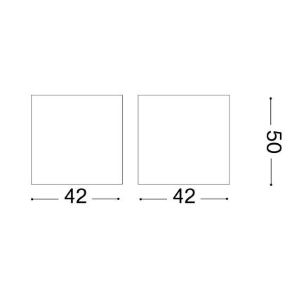 Ideal Lux - Spot à intensité variable NITRO LED/4W/230V d. 4,2 cm CRI 90 blanc