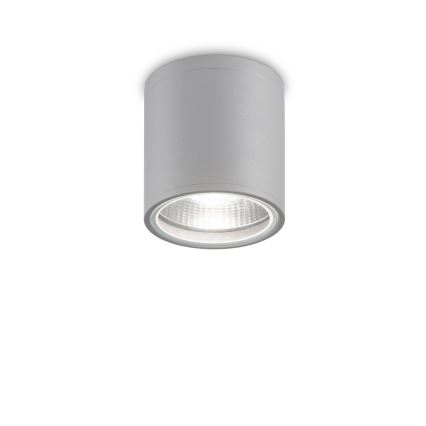 Ideal Lux - Spot d'extérieur GUN 1xGU10/28W/230V, Ø 11 cm, IP55, gris