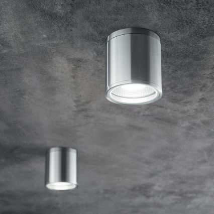 Ideal Lux - Spot d'extérieur GUN 1xGU10/28W/230V, Ø 11 cm, IP55, gris