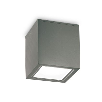 Ideal Lux - Spot d'extérieur TECHO 1xGU10/20W/230V 9x9 cm IP54 anthracite