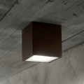 Ideal Lux - Spot d'extérieur TECHO 1xGU10/20W/230V 9x9 cm IP54 marron