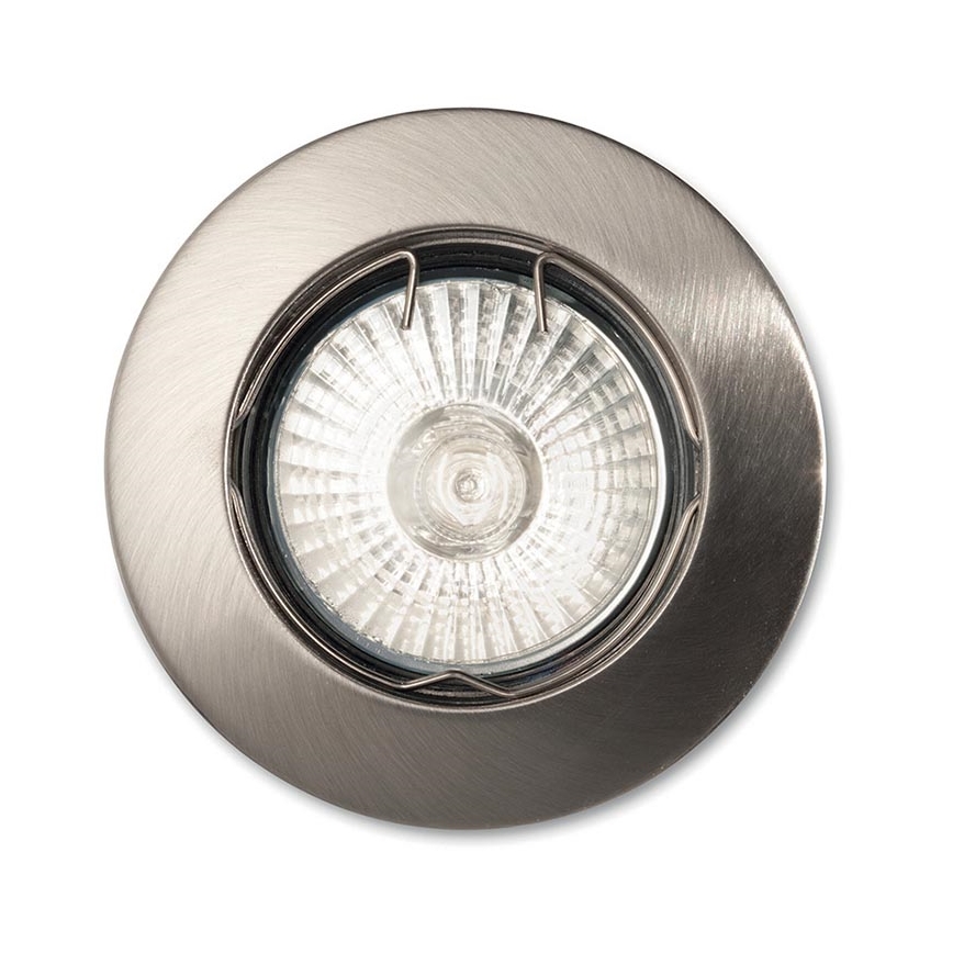 Ideal Lux - Spot encastrable JAZZ 1xGU10/50W/230V Ø 7,7 cm finition chrome mat