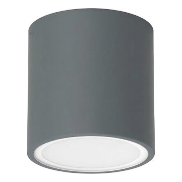 Ideal Lux - Spot extérieur TECHO 1xGU10/20W/230V Ø 9 cm IP54 anthracite