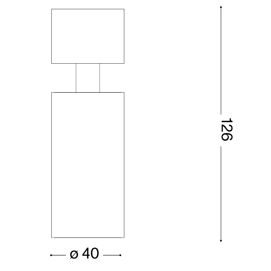 Ideal Lux - Spot LED DYNAMITE 1xGU10/7W/230V IRC 90 noir