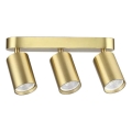 Ideal Lux - Spot LED DYNAMITE 3xGU10/7W/230V IRC 90 laiton