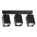 Ideal Lux - Spot LED DYNAMITE 3xGU10/7W/230V IRC 90 noir