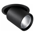 Ideal Lux - Spot LED encastrable NOVA LED/30W/230V 3000K CRI 90 Ø 15,4 cm noir