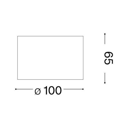 Ideal Lux - Spot LED SPIKE 1xGX53/9W/230V blanc