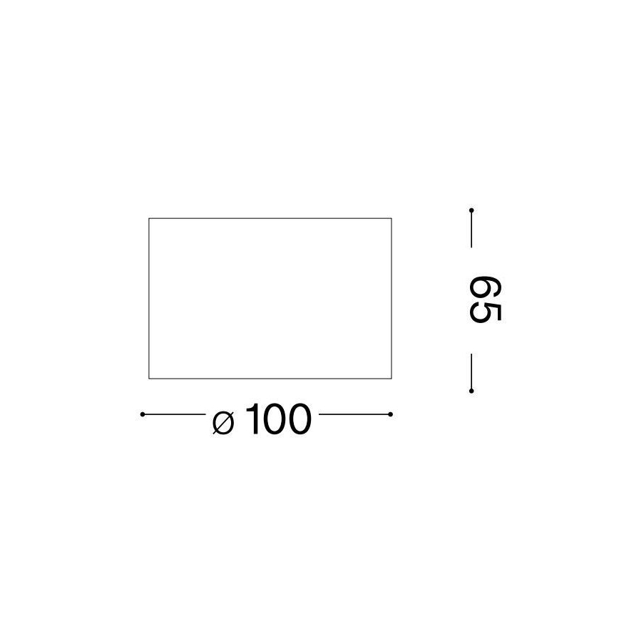 Ideal Lux - Spot LED SPIKE 1xGX53/9W/230V blanc
