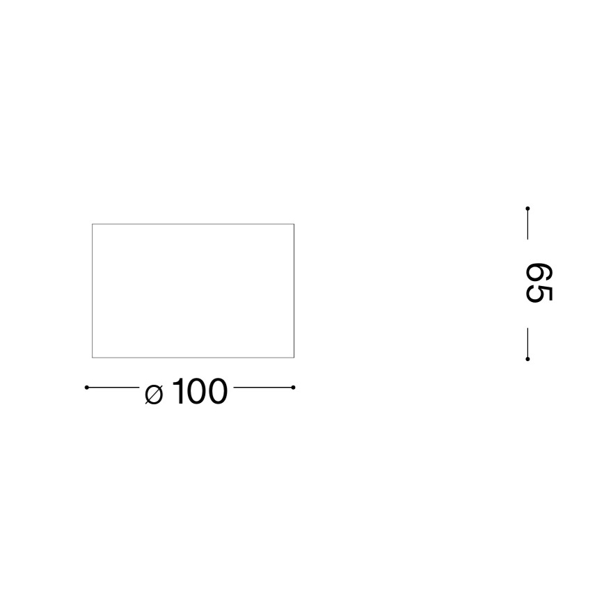 Ideal Lux - Spot LED SPIKE 1xGX53/9W/230V Ø 10 cm finition cuivre
