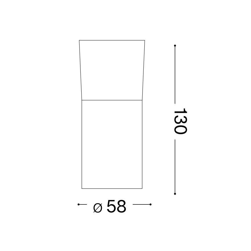 Ideal Lux - Spot LED TOBY 1xGU10/7W/230V CRI 90 blanc