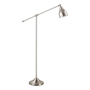 Ideal Lux - Stehlampe NEWTON 1xE27/42W/230V glänzender Chrom
