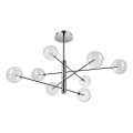 Ideal Lux - Suspension-barre LED EQUINOXE 8xG4/2W/230V d. 128 cm chrome brillant/transparent