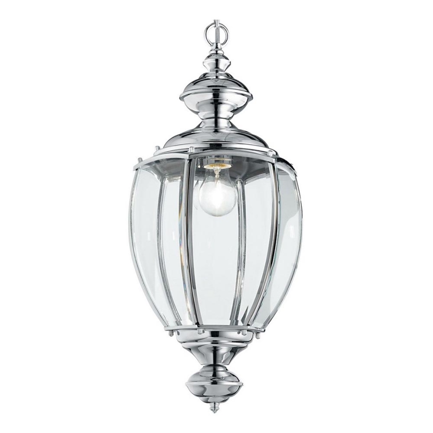 Ideal Lux - Suspension chaîne 1xE27/60W/230V chrome brillant