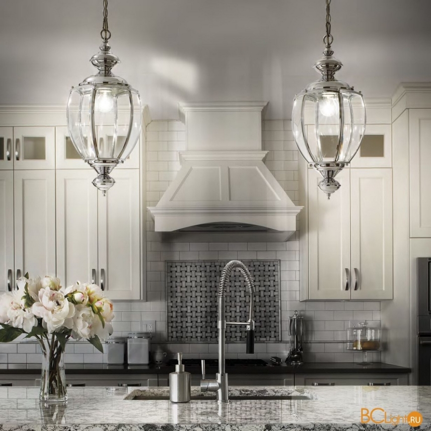 Ideal Lux - Suspension chaîne 1xE27/60W/230V chrome brillant