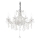 Ideal Lux - Suspension chaîne en cristal NAPOLEON 8xE14/40W/230V d. 67 cm chrome