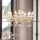 Ideal Lux - Suspension chaîne en cristal NEGRESCO 10xE14/28W/230V d. 85 cm doré